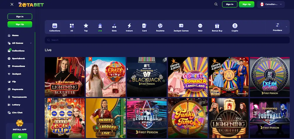 ZotaBet Casino No Deposit Bonus Offer 4